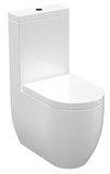 FLO WC kombi, spodný/zadný odpad, biela