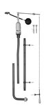 SAPHO CLASSIC splachovací mechanismus, chróm – WC ventil