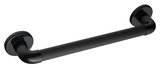 SAPHO Pevnostná plastová rukoväť, 450mm, čierna – háčik / vešiak