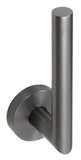 X-ROUND GUN METAL držiak toaletného papiera rezervný, gun metal