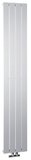 SAPHO COLONNA vykurovacie teleso 298x1800mm, metalická strieborná – kúpeľňový radiátor