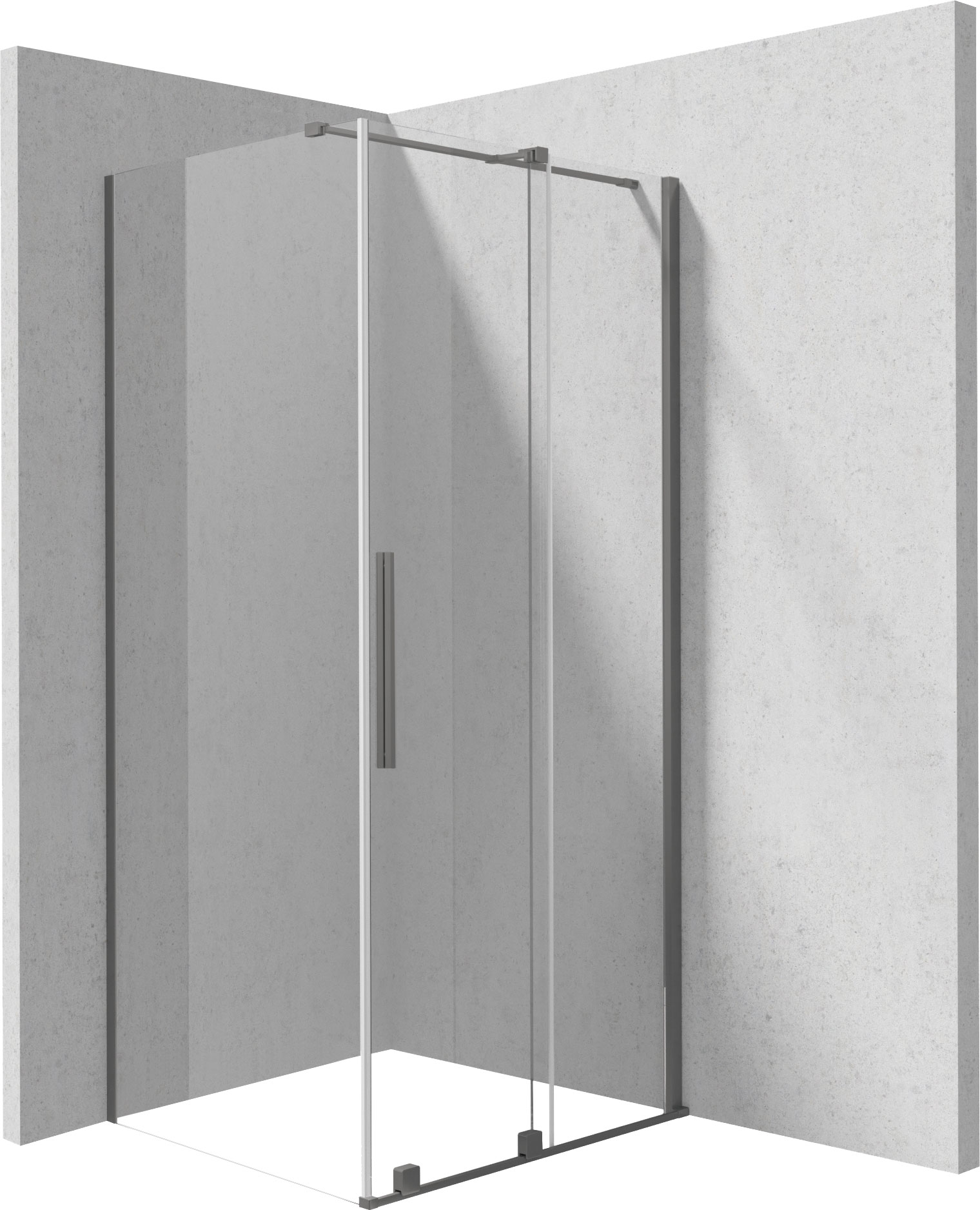 Deante Prizma - Kabina prysznicowa prostokątna 100x80 cm – obdĺžnikový sprchový kút