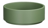 OKE keramické umývadlo na dosku, priemer 40cm, verde mat