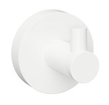 X-ROUND WHITE háčik, biela mat
