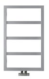 SAPHO DENALI vykurovacie teleso 550x904 mm, strieborna strukturálna – kúpeľňový radiátor