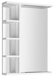 KORIN STRIP zrkadlo s LED osvetlením a poličkami 52x70x12cm
