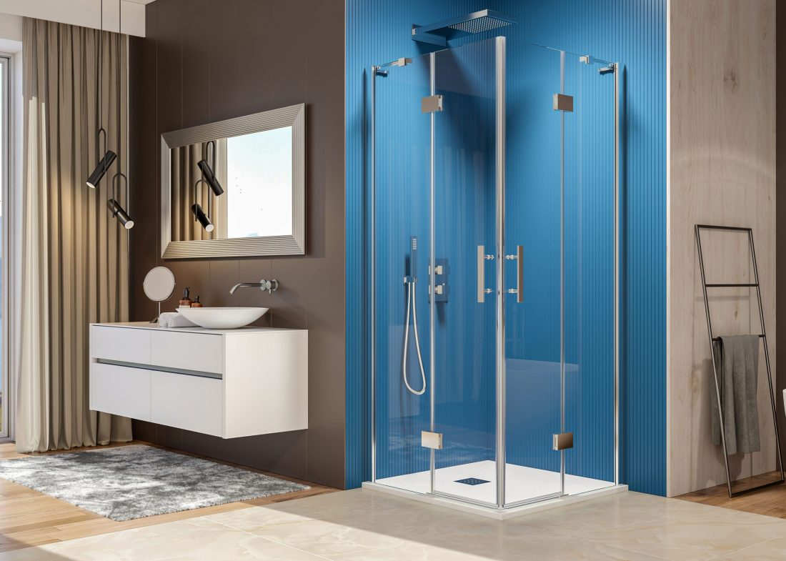 Aquatek CRYSTAL A4 90×90 – štvorcový sprchový kút