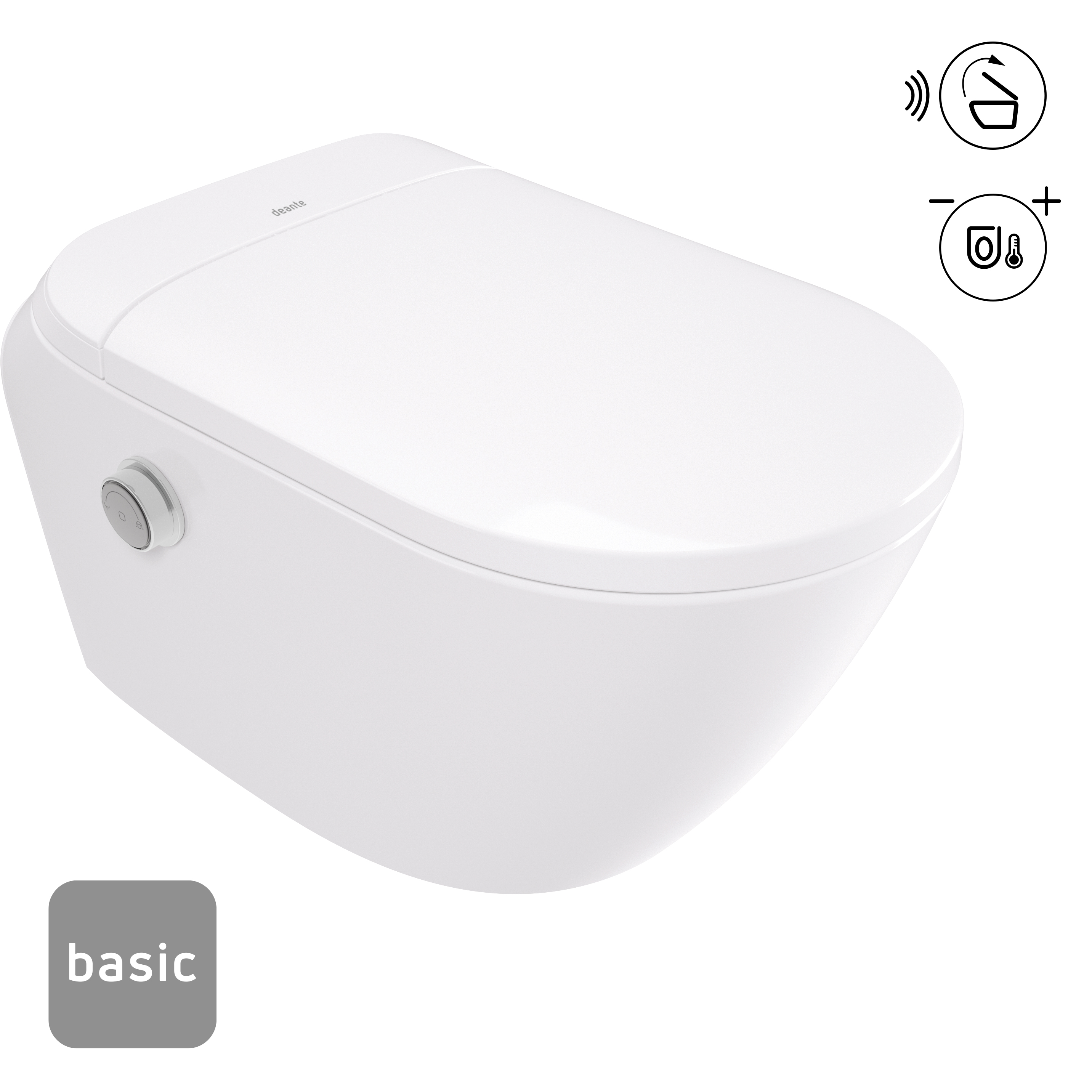 Silia - Miska WC smart z deską automatyczą - basic