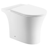 VITO WC kombi misa, Rimless, 61x35,5cm, spodný/zadný odpad, biela