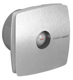 X-MART 15 kúpeľňový ventilátor axiálny, 25W, potrubie 150mm, nerez mat