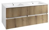 PANEDA STRIP umývadlová skrinka 119x55x45,2cm, dub emporio