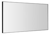 AROWANA zrkadlo v ráme, 120x60cm, čierna mat