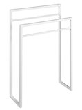 SAPHO SKA Stojan na uteráky, 550x790x200mm, biela mat – kúpeľňový kôš / organizér
