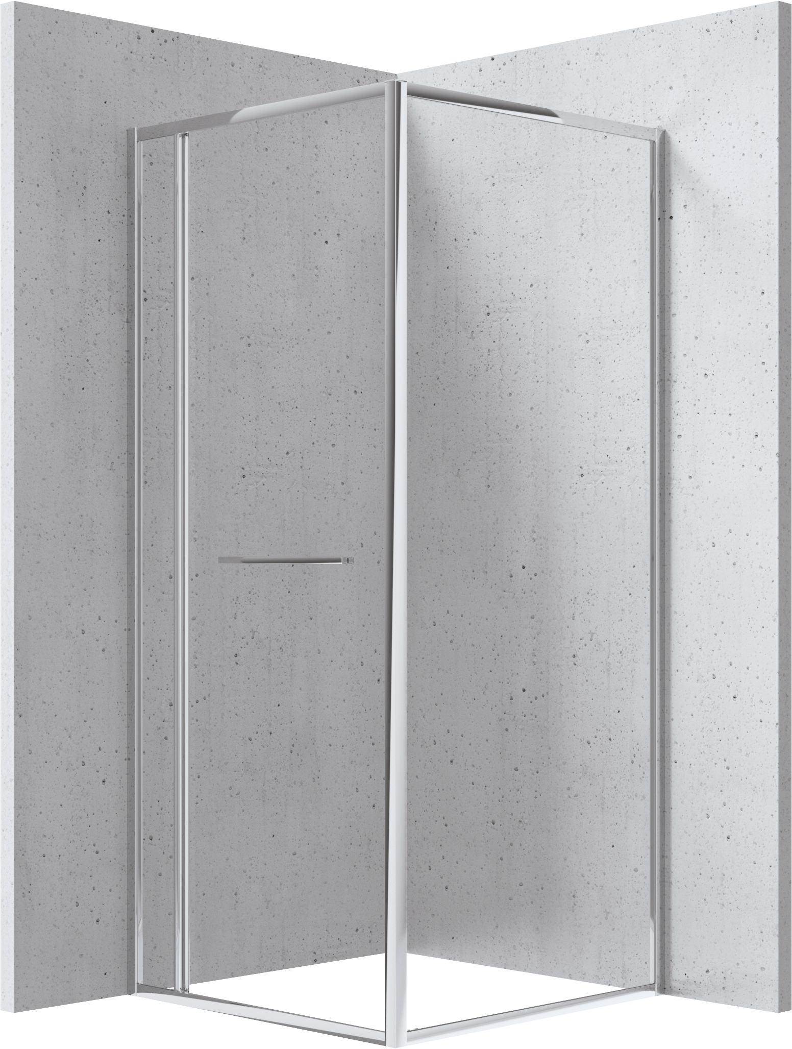 Deante Square - Kabina prysznicowa kwadratowa 90x90 cm – štvorcový sprchový kút
