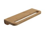 HIMALAYA polička s držiakem uterákov 400x145mm, bambus