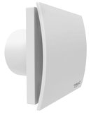 SILENTIS UC TH 10 kúpeľňový ventilátor axiálny s automatom, 8W, potrubie 100mm, biela