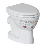 KID WC kombi misa, zadný odpad, farebná potlač