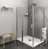 ZOOM obdĺžniková sprchová zástena 1300x800mm L/P varianta