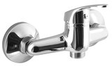 AQUALINE 35 nástenná drezová batéria 3/4", bez ramienka, chróm