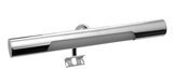ANDREA LED nástenné svietidlo 5 W, 284x32x134 mm, IP44, chróm