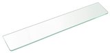 Polička 900x100x8mm, číre sklo