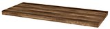 AVICE doska pod umývadlo 110x39cm, hrúbka 5cm, dub tmavý