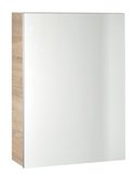 SAPHO VEGA galérka 50x70x18cm, dub platin – zrkadlová skrinka