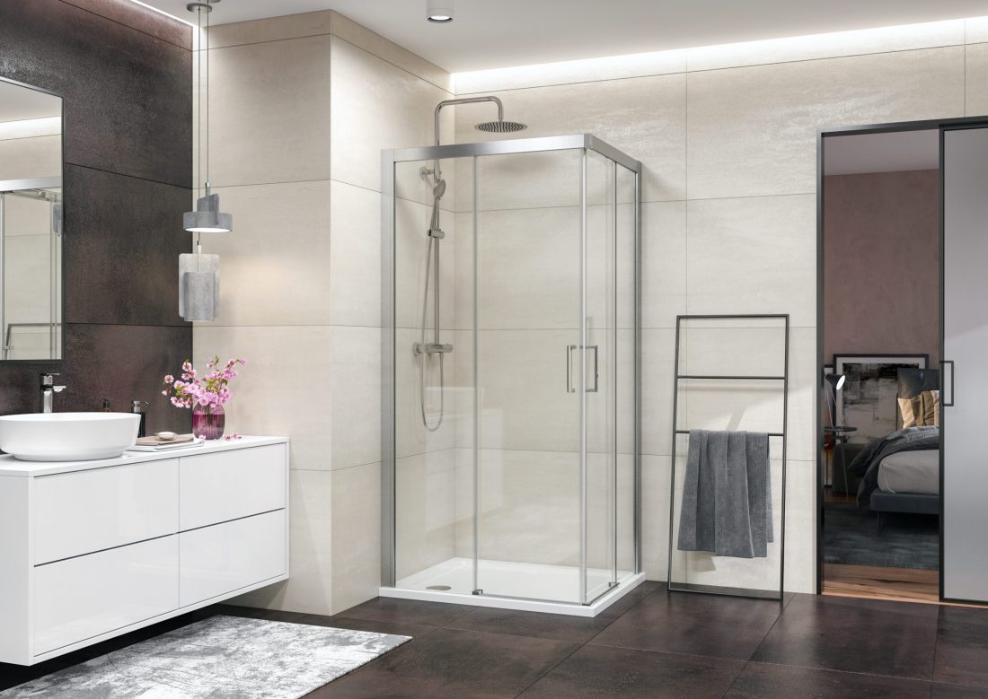 Aquatek DYNAMIC R4 90×72 • DYNAMIC R14 100×80 – štvorcový sprchový kút