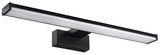 CHICAGO LED svietidlo, 400x120mm, 8W, 230V, IP44, plast, čierna mat