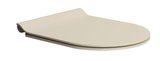 WC sedátko, SLIM, Soft Close, Quick Release, creta mat