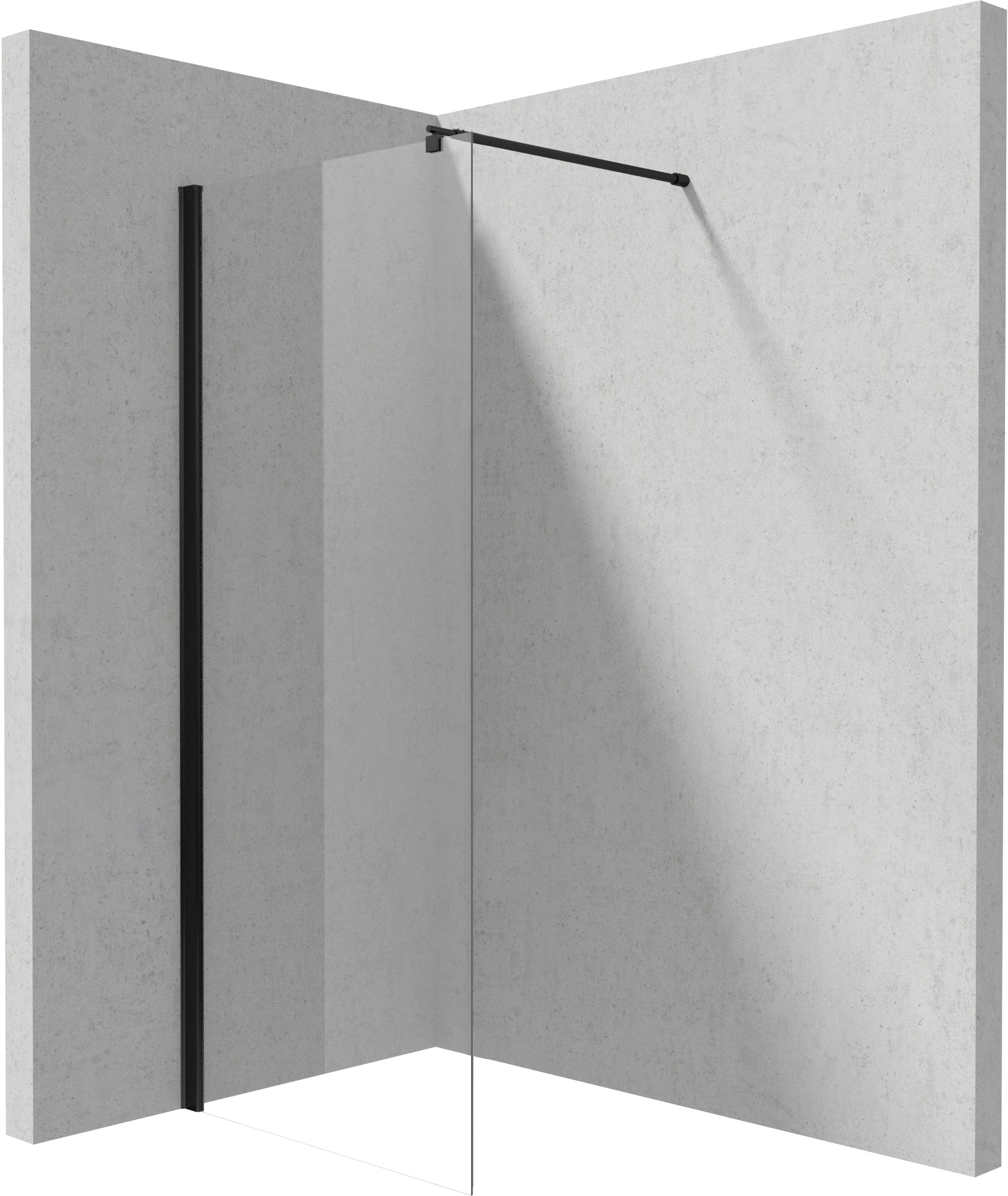 Deante Kerria Plus - Ścianka prysznicowa / walk-in systemu Kerria Plus 80 cm – walk-in sprchová zástena