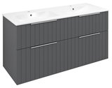 CIRASA STRIP umývadlová skrinka 118,4x64x46cm, carina