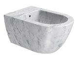 ALTACERAMICA bidet závesný 36x55cm, mramor/biela mat