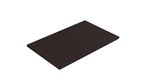 ALTACERAMICA keramická doska 80x2x49cm, 1 otvor na odtok, mramor/červená mat