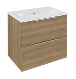 CIRASA umývadlová skrinka 58x54x39cm, dub cuneo