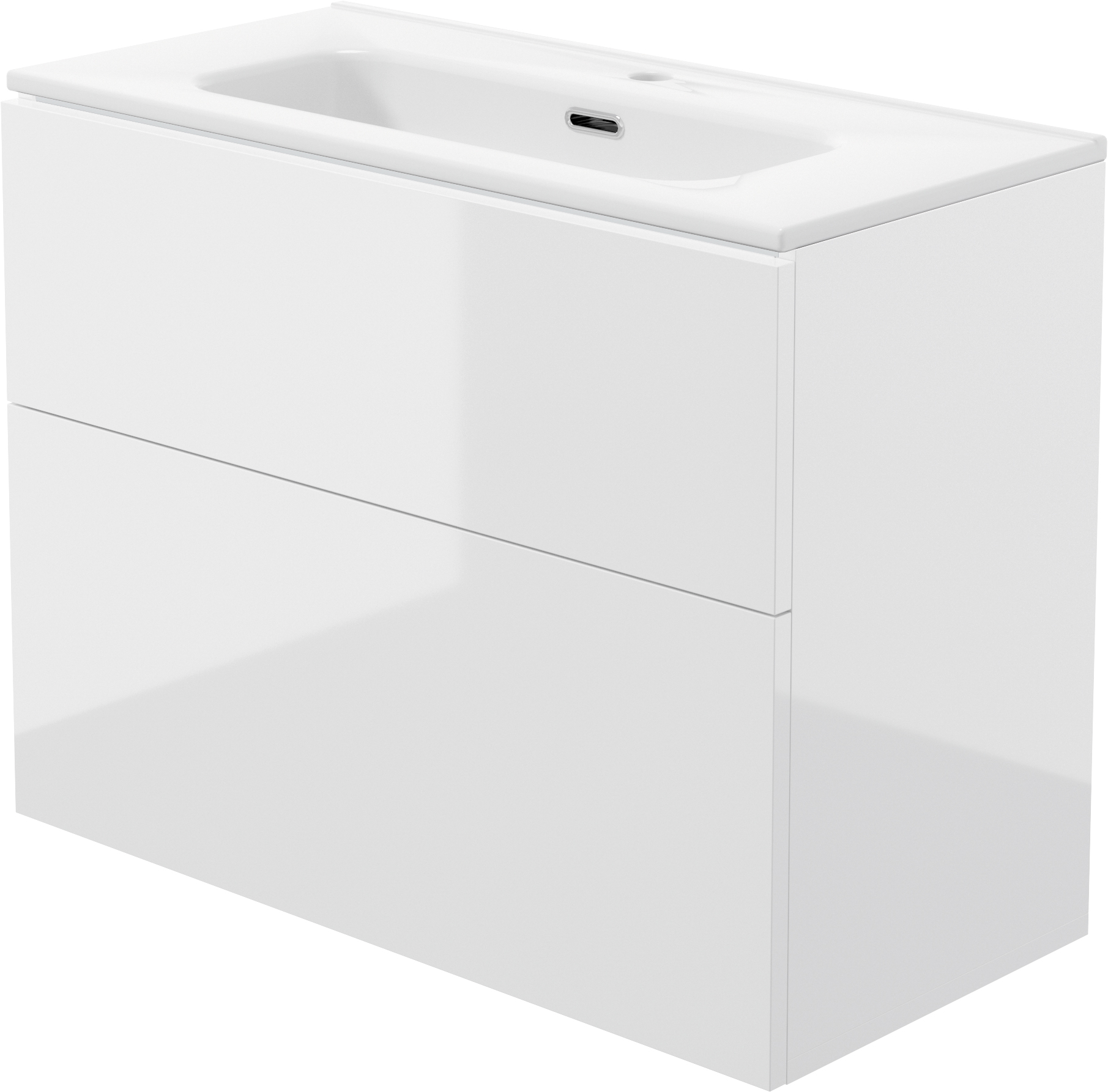 Deante Prizma - Szafka umywalkowa z umywalką - 80 cm – skrinka pod umývadlo