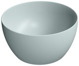 PURA keramické umývadlo na dosku vysoké, piemer 42cm, ghiaccio mat
