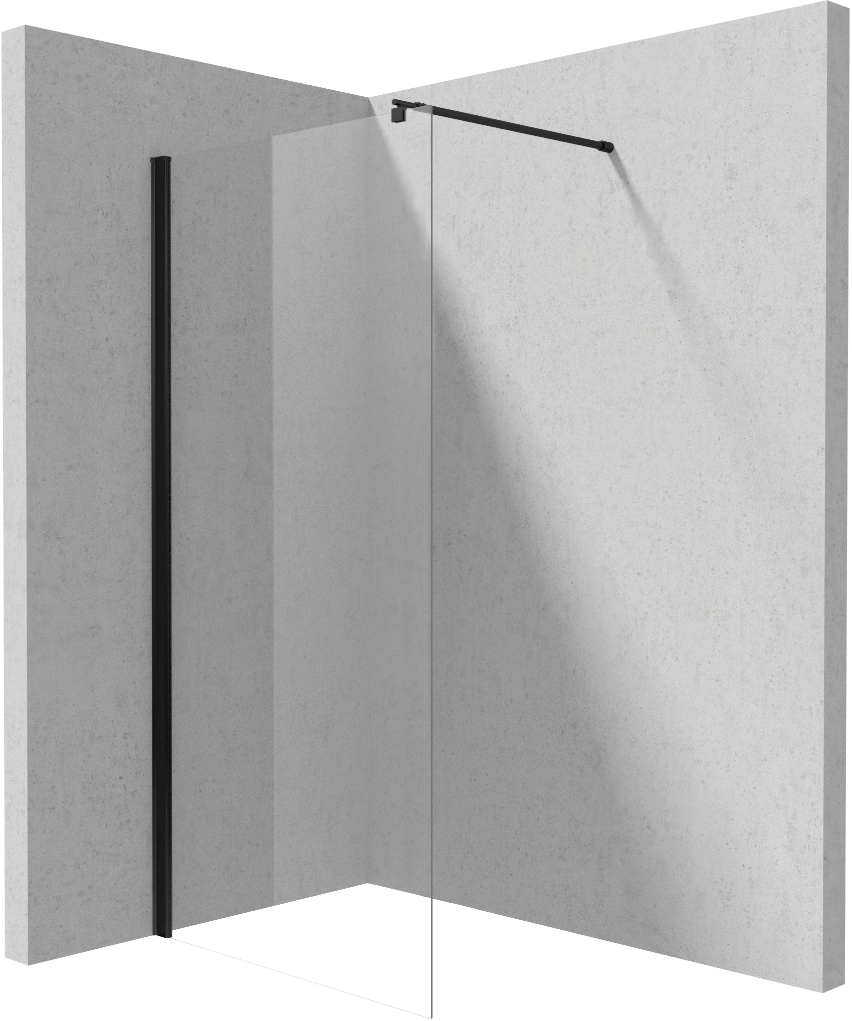 Deante Kerria Plus - Ścianka prysznicowa / walk-in systemu Kerria Plus 100 cm – walk-in sprchová zástena