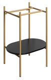 PUNO podstavec pod umývadlo 550x795x396mm, zlato mat
