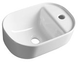 SAPHO MANAKI keramické umývátko 42x28cm, biela – umývadlo