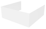 UNIVERSAL U panel 175x175x175x64cm