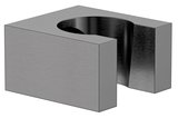 Držiak sprchy hranatý, pevný, gun metal