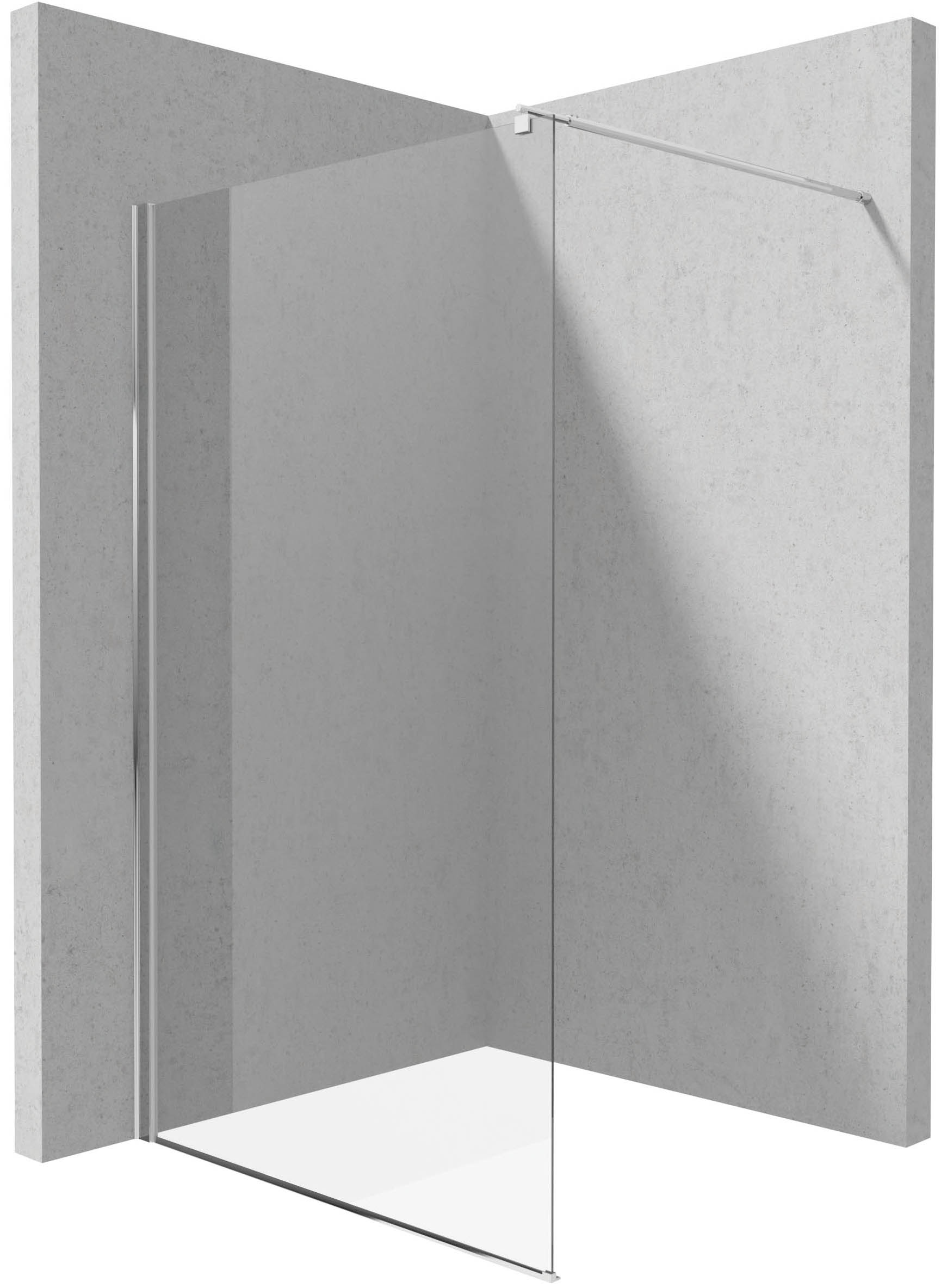 Deante Kerria Plus - Ścianka prysznicowa / walk-in systemu Kerria Plus - 140 cm – walk-in sprchová zástena