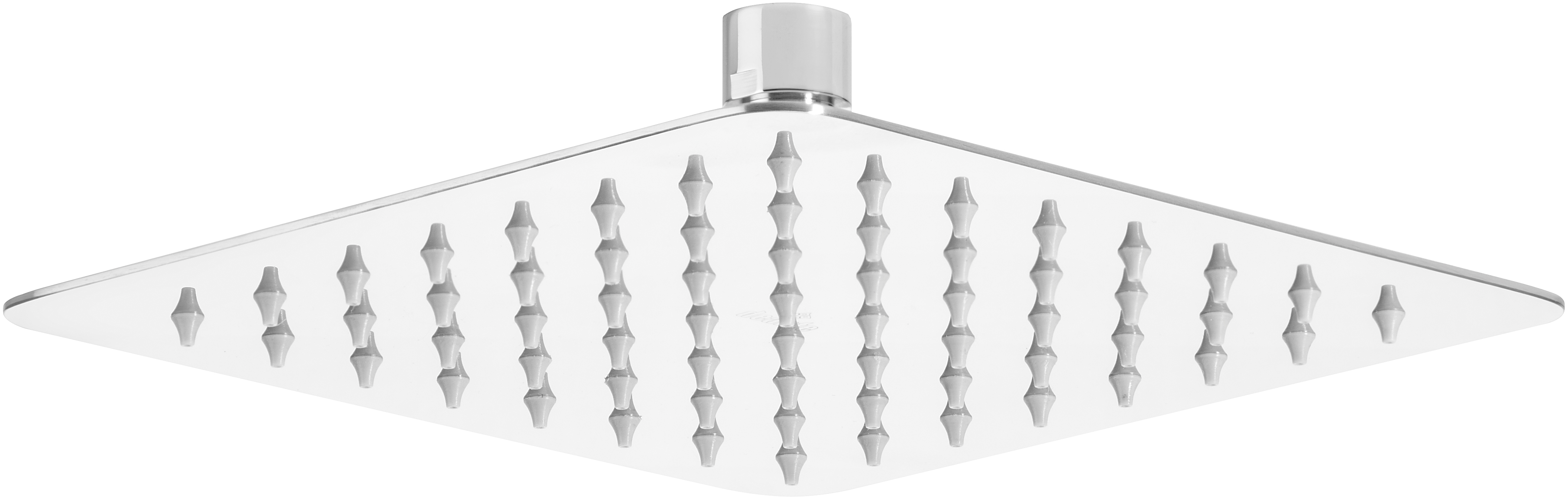 Deante Floks - Głowica prysznicowa stalowa - 200x200 mm – hlavová / ručná sprcha