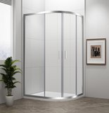 EASY štvrťkruhová sprchová zástena 1000x800mm, L/R, číre sklo
