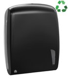SAPHO SKIN Zásobník na papierové uteráky 29x40x13cm, ABS, čierny – kúpeľňová polička