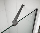 SAPHO ESCA rohová vzpera 900mm, gun metal – profil / príslušenstvo k sprchovému kútu