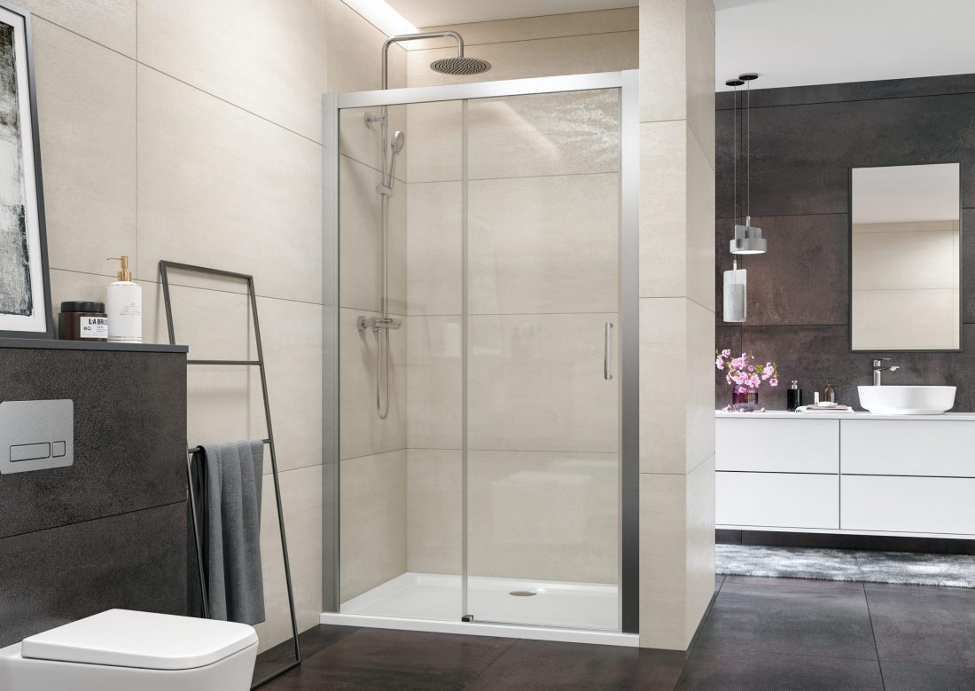Aquatek DYNAMIC B2 115-180 – štvorcový sprchový kút