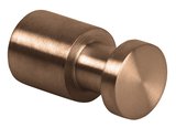 X-ROUND COPPER háčik 30mm, meď mat