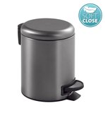 POTTY odpadkový koš 3l, Soft Close, gun metal